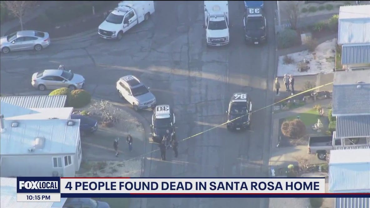 4 bodies found in Santa Rosa home